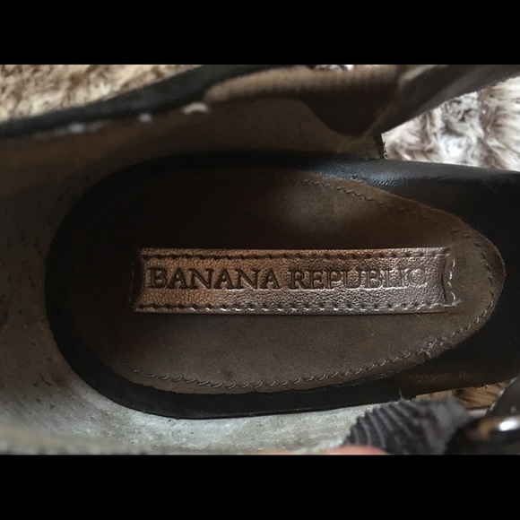 ๐ Republic Black/Tan Suede Stilettos ๐ Size 8M - Picture 8 of 8